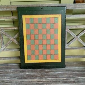 Painted checker board