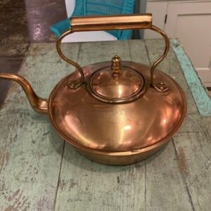 Copper antique kettle