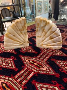 Art Deco Onyx Bookends