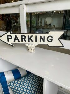 Parking sign