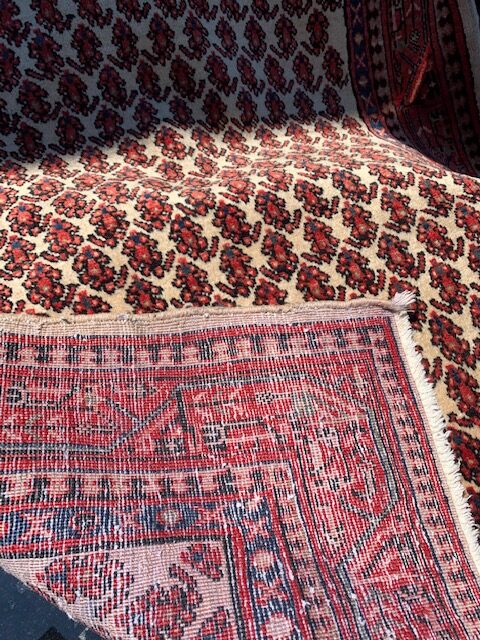 Paisley vintage Persian rug