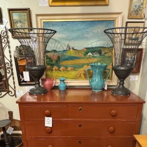 SOLD  meshed classical shaped urns