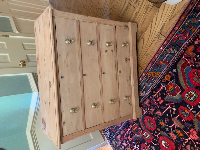 Four drawer antique cottage Pine chest