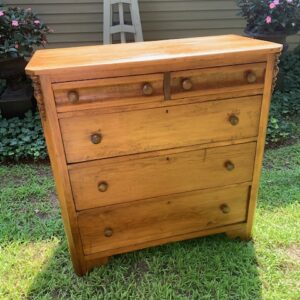 Country Empire antique tall chest