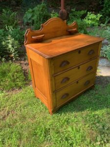 Victorian decorated diminutive chest