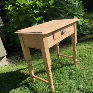Antique scrubbed Pine flexible use table