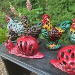 Garden Japanese cast iron lanterns