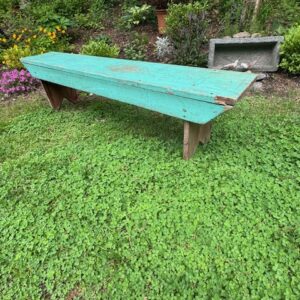 Pennsylvania antique painted bench