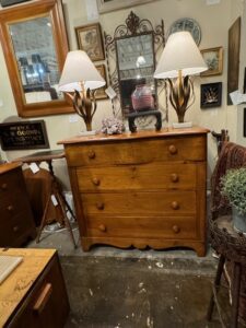 Classic Antique cottage Pine chest