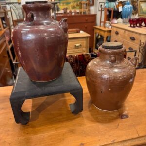 Chinese vintage glazed stoneware