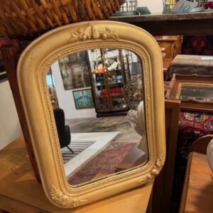 French antique dome mirror 