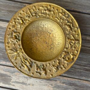 Danish Bronze Zodiac bowl
