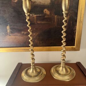 Barley Bras Twist candlesticks