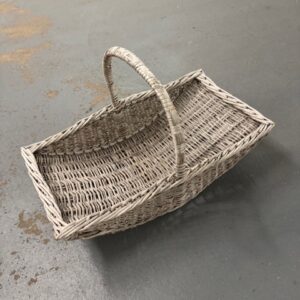 French Wicker trug antique basket