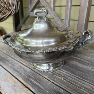 Gorham Ornate silverplated serving bowl