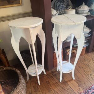 Handmade vintage Gothic plant stands