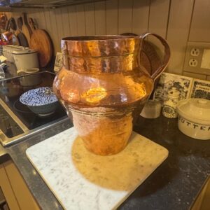 Antique Early 1800s New England Copper Jug