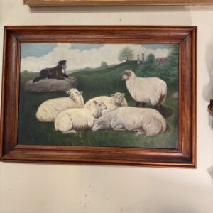 American Folk Art Naive Primitive Painting