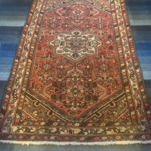 antique Persian Heriz rug