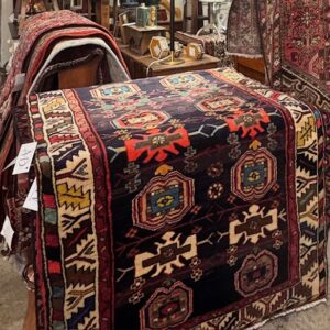 Anatolian Vintage Wool Turkish Village Rug