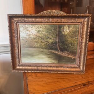 Late 19th Century Romantic River Landscape