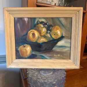 Fruit Still Life Vintage Oil Painting