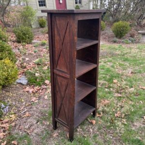 Solid Oak Arts Crafts Style Bookcase