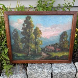 Early 20th Century Folk Art Painting